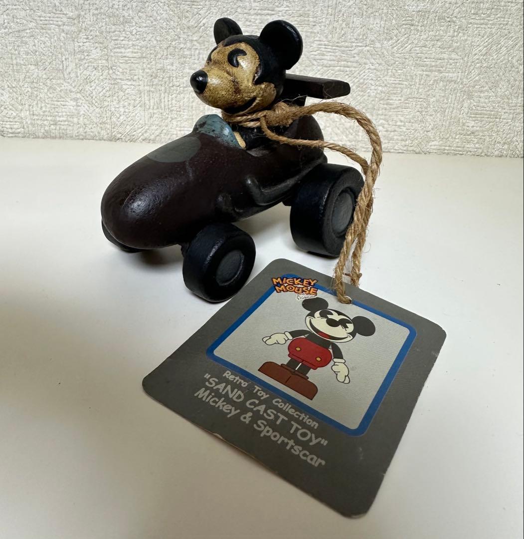 ヤングエポック レトロトイコレクション サンドキャストトイ ミッキースポーツカー