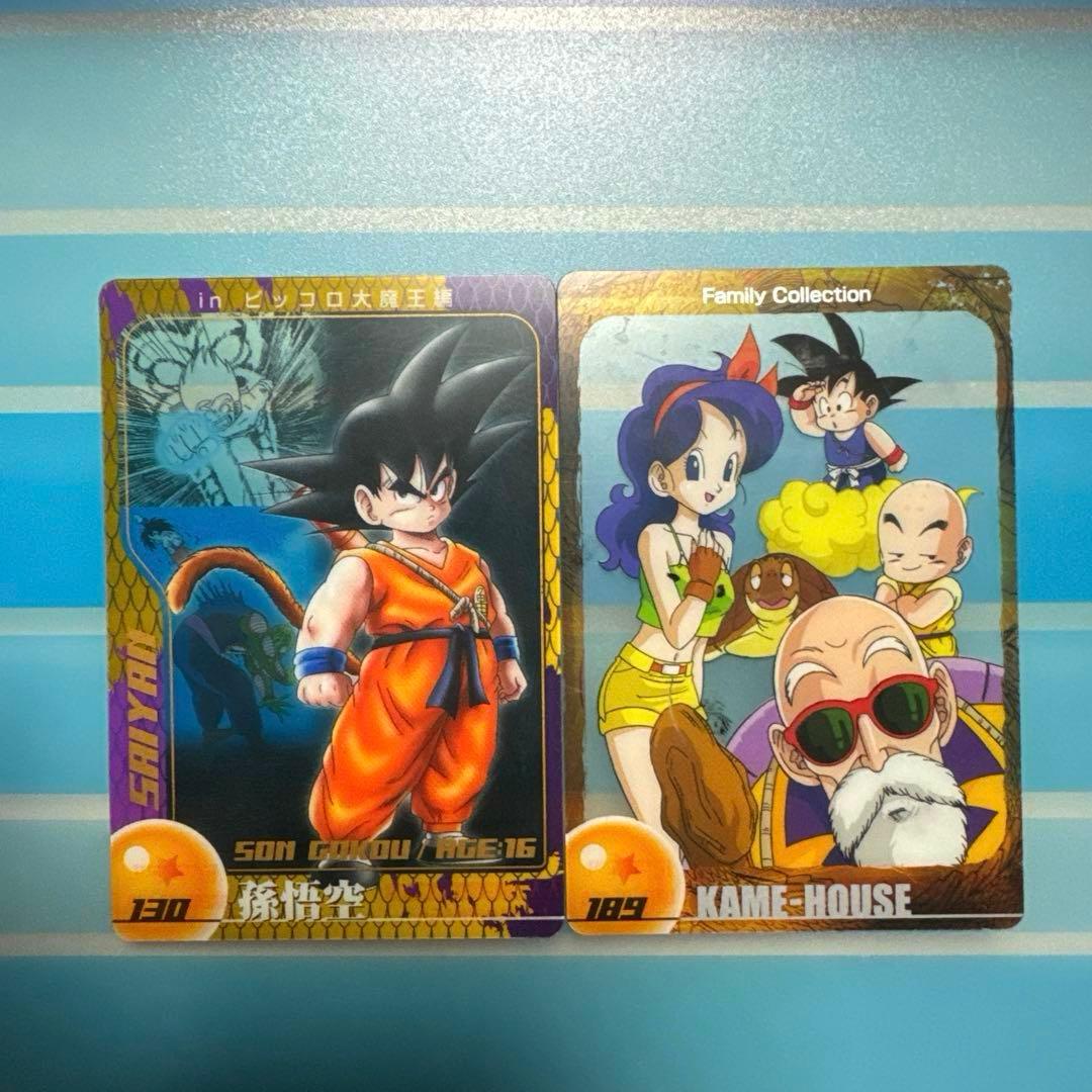 ドラゴンボール トレーディングカード セット 孫悟空、大猿レア - メルカリ