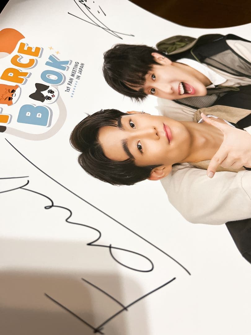 ForceBook グッズ・自筆サインポスターセット - winetouritalia.com