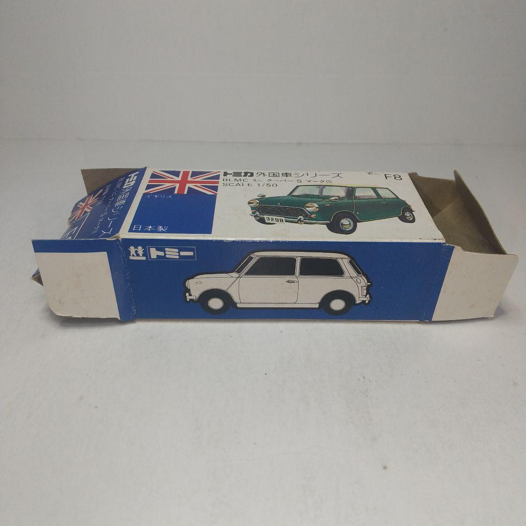 (3251)トミカ 青箱 日本製 BLMC ミニクーパー S マークⅢ