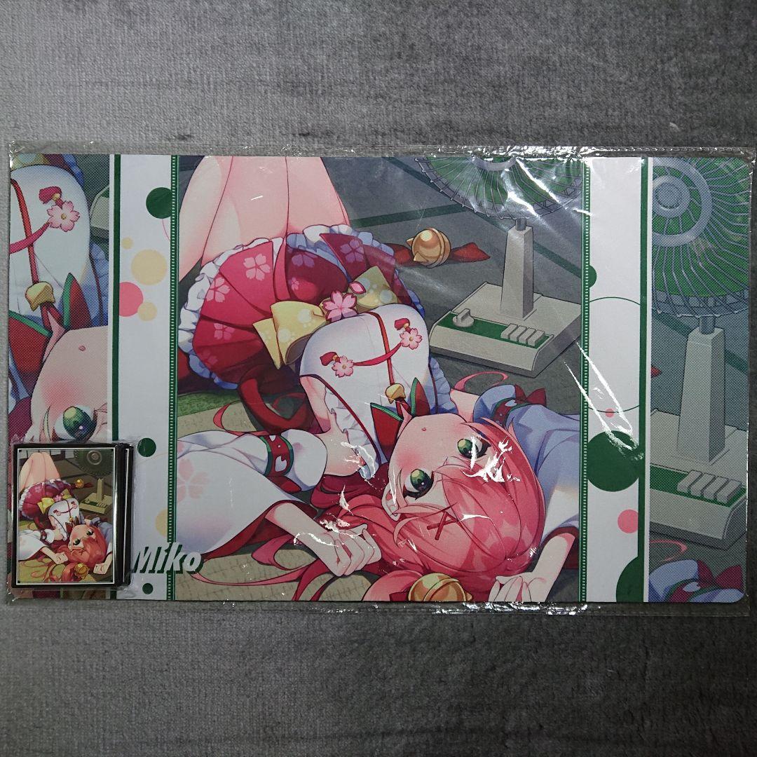 α1 ホロライブ 扇風機&畳&初期衣装 さくらみこ スリーブ&プレイマット α1 ホロライブ 扇風機&畳&初期衣装 さくらみこ スリーブ&プレイマット