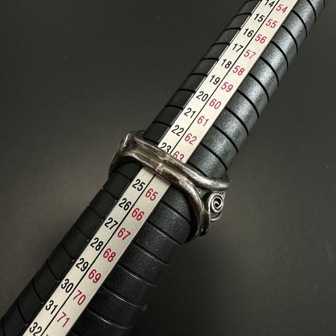 Navajo Running Bear キングマンターコイズ リング 24号