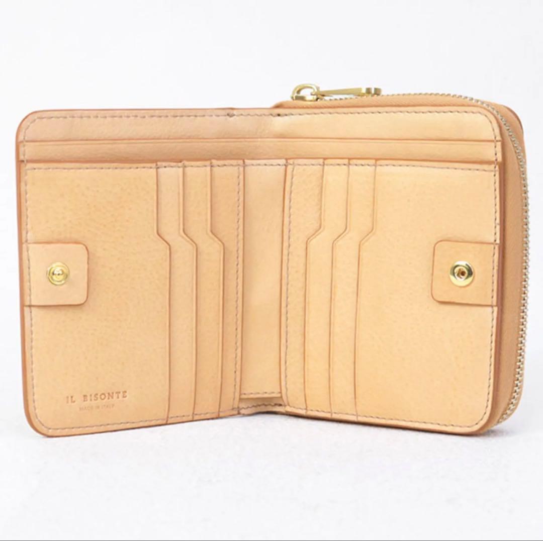 【新品未使用】IL BISONTE SSW003 二つ折り財布