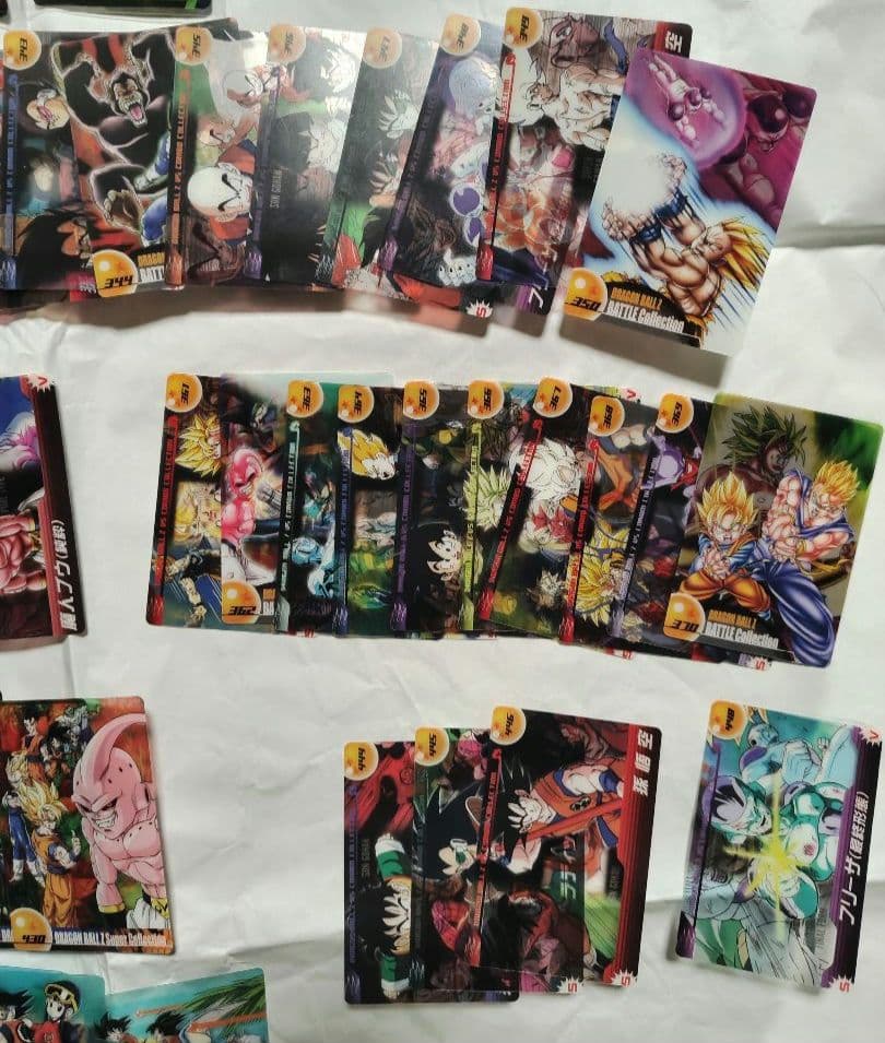 ドラゴンボール 森永ウエハースカード 3D15枚＋N58枚 まとめ売り 73枚