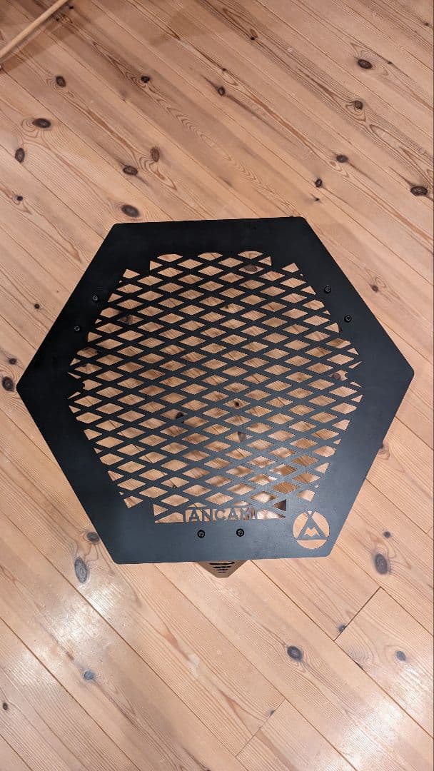 メタヘキテ L 脚長 ANCAM 六角テーブル アイアン アナキャン