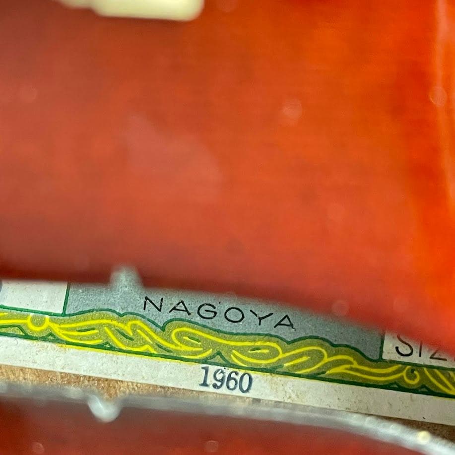 極美品●鈴木バイオリン No.10 4/4 1960年製 青ラベル 極虎杢 良音