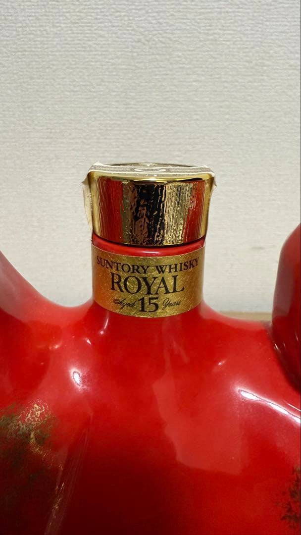 希少】サントリー ウイスキー ローヤル 干支ボトル陶器 未開封 600ml