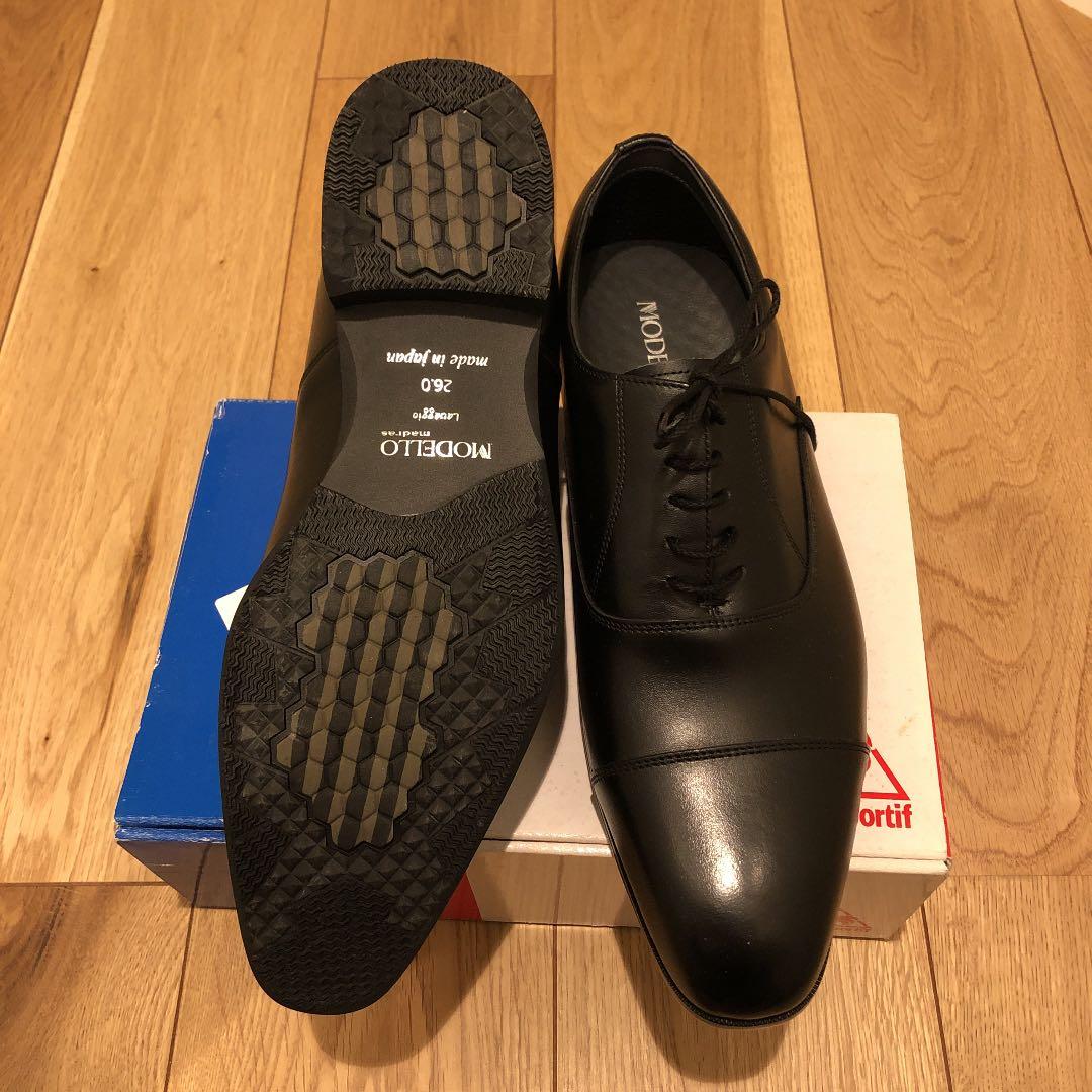 未使用　マドラス ストレートチップ　26