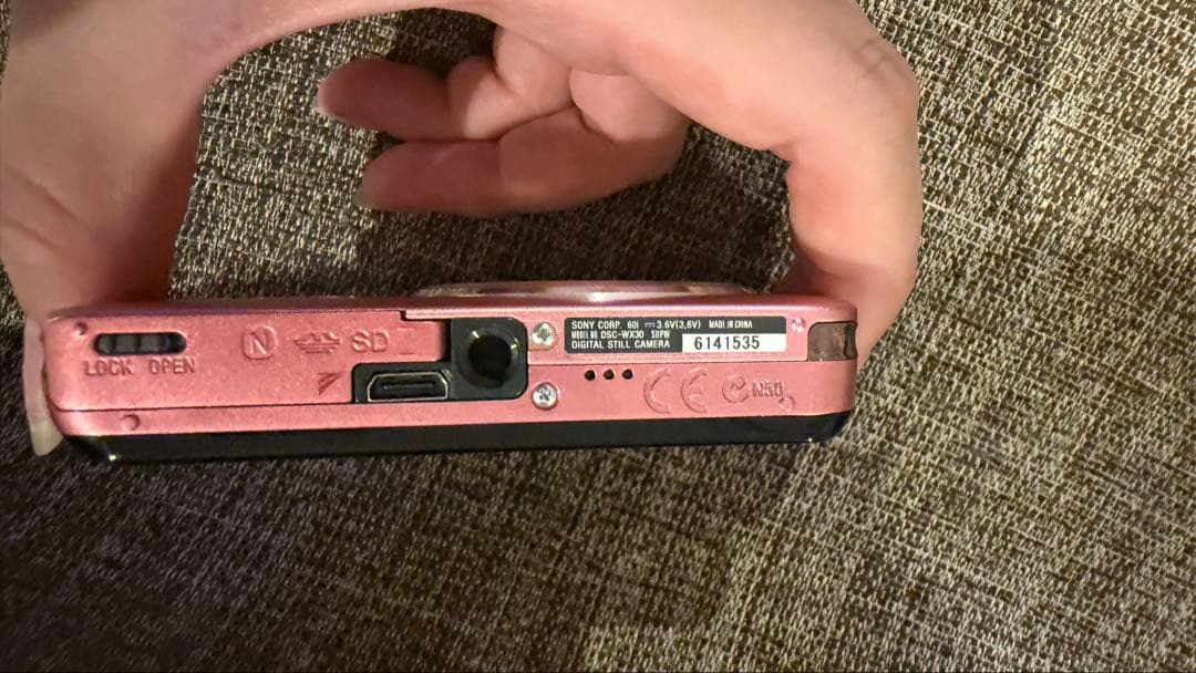 SONY サイバーショット デジカメ ピンク