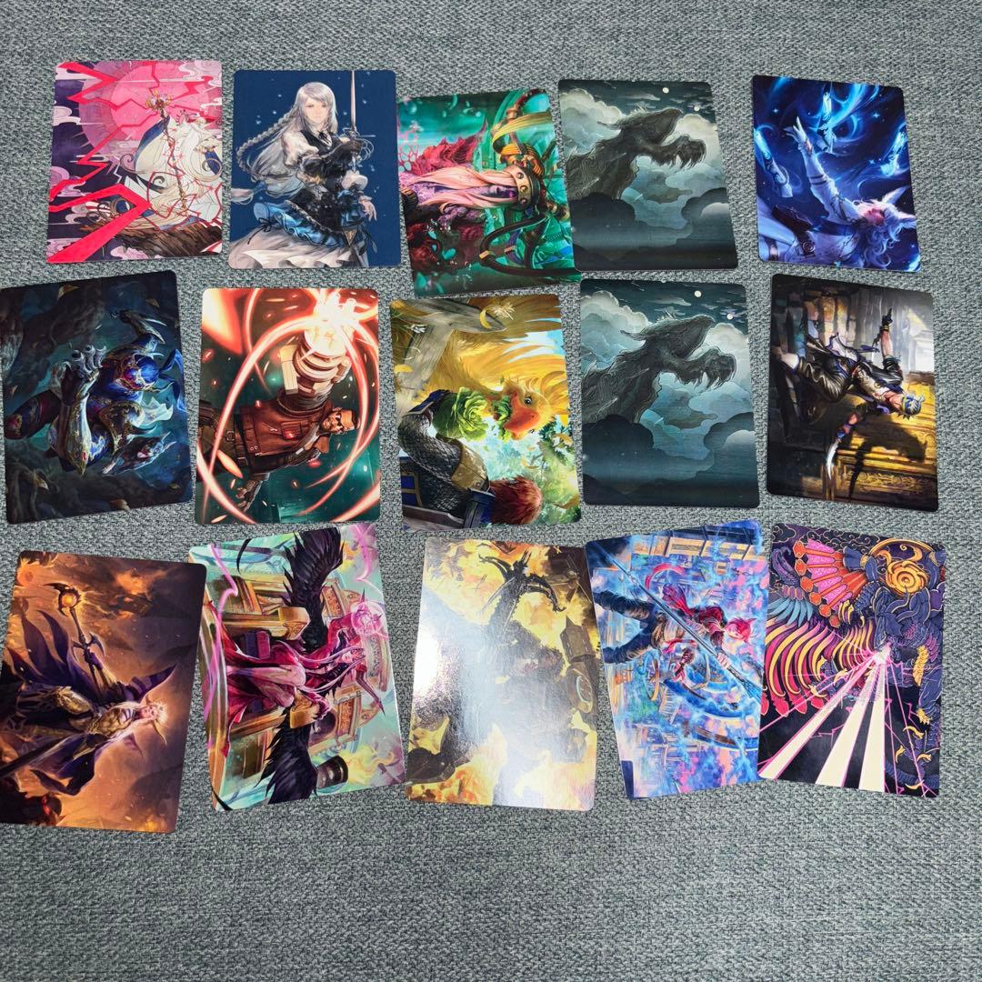 Mtg ファイナルファンタジー アートカード 62枚セット 日英版 ff