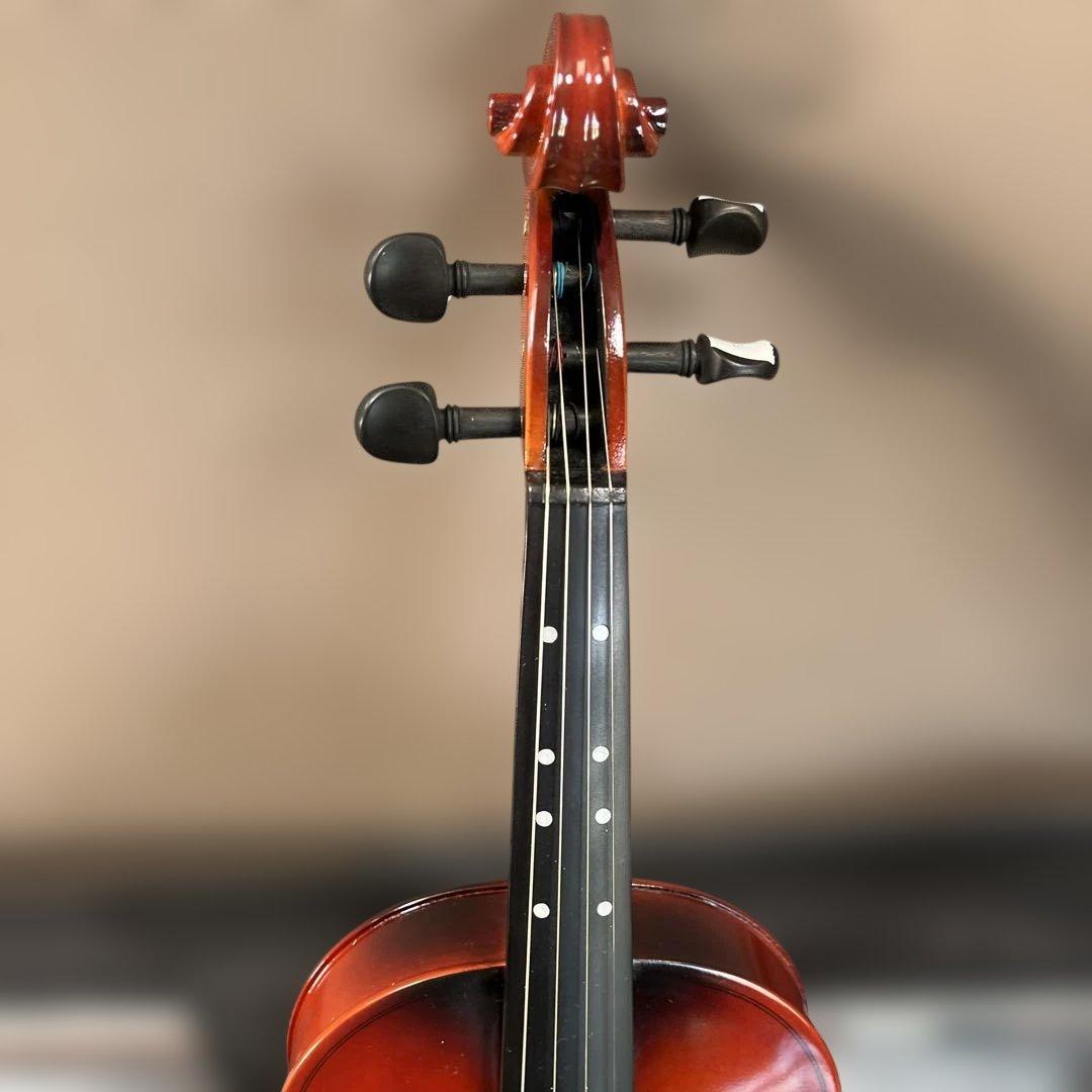 【未使用品】バイオリン 4/4 セット 付属品完備 弓2本 初心者用