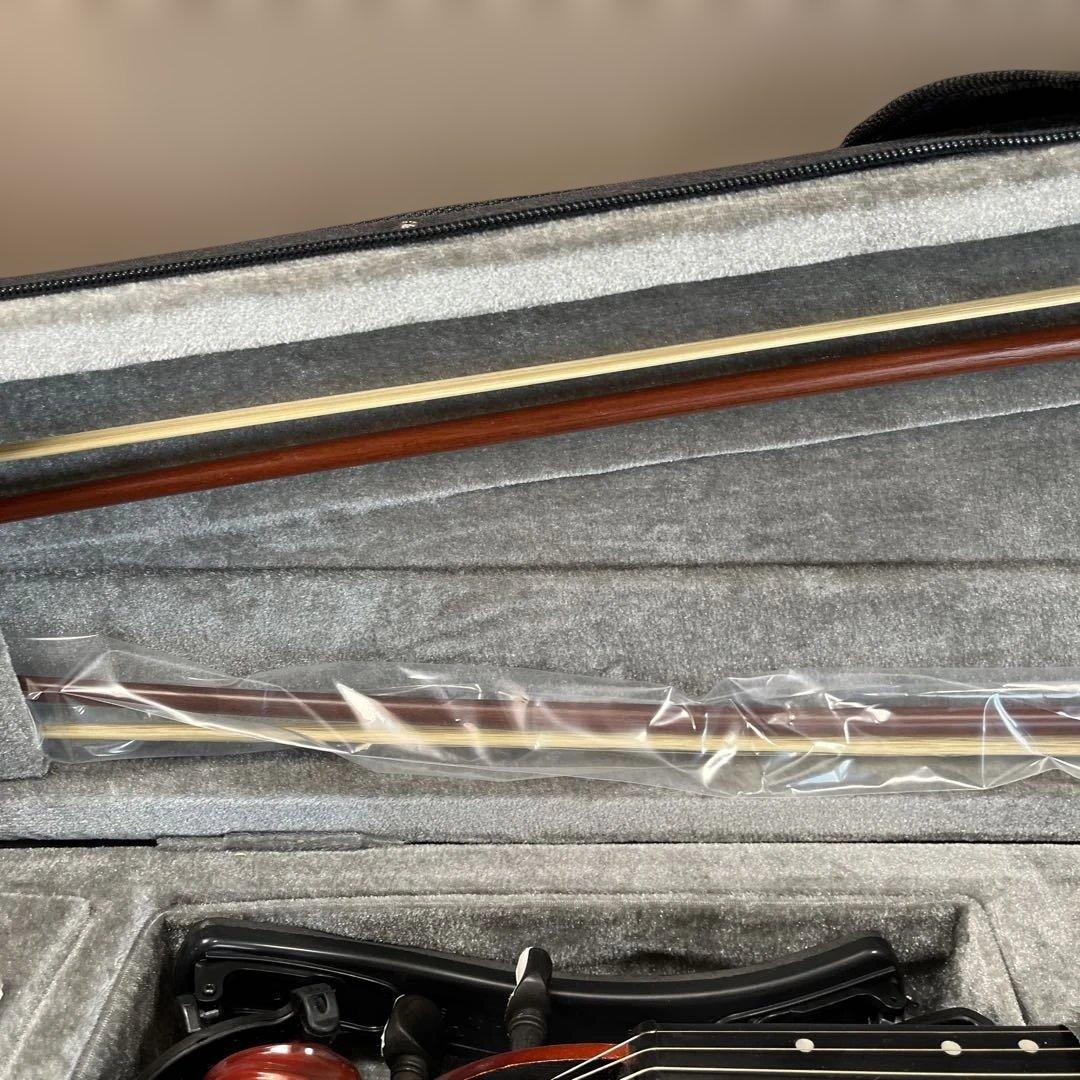 【未使用品】バイオリン 4/4 セット 付属品完備 弓2本 初心者用