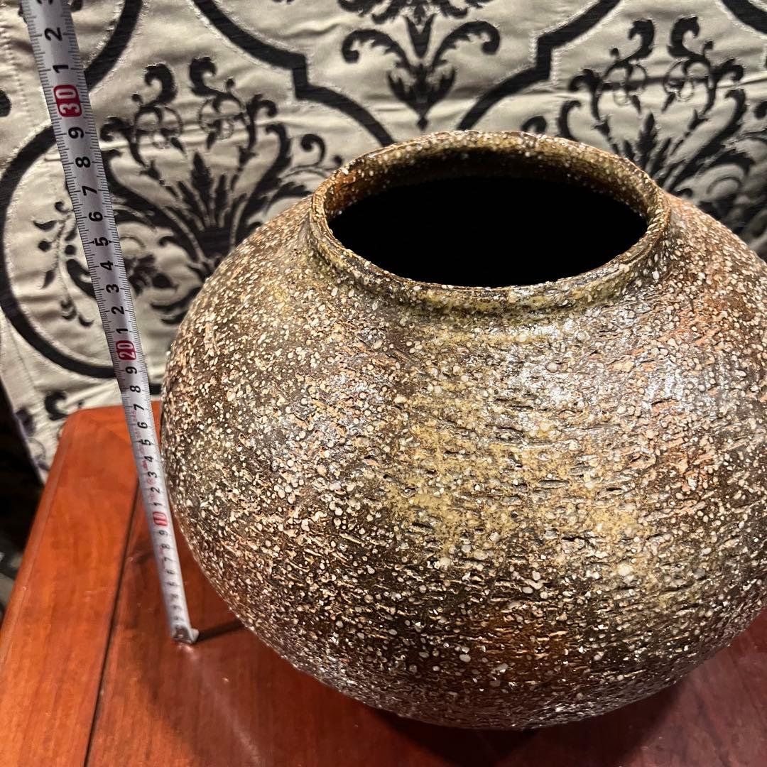 信楽焼 花瓶 志道作 花器 Japanesetraditional