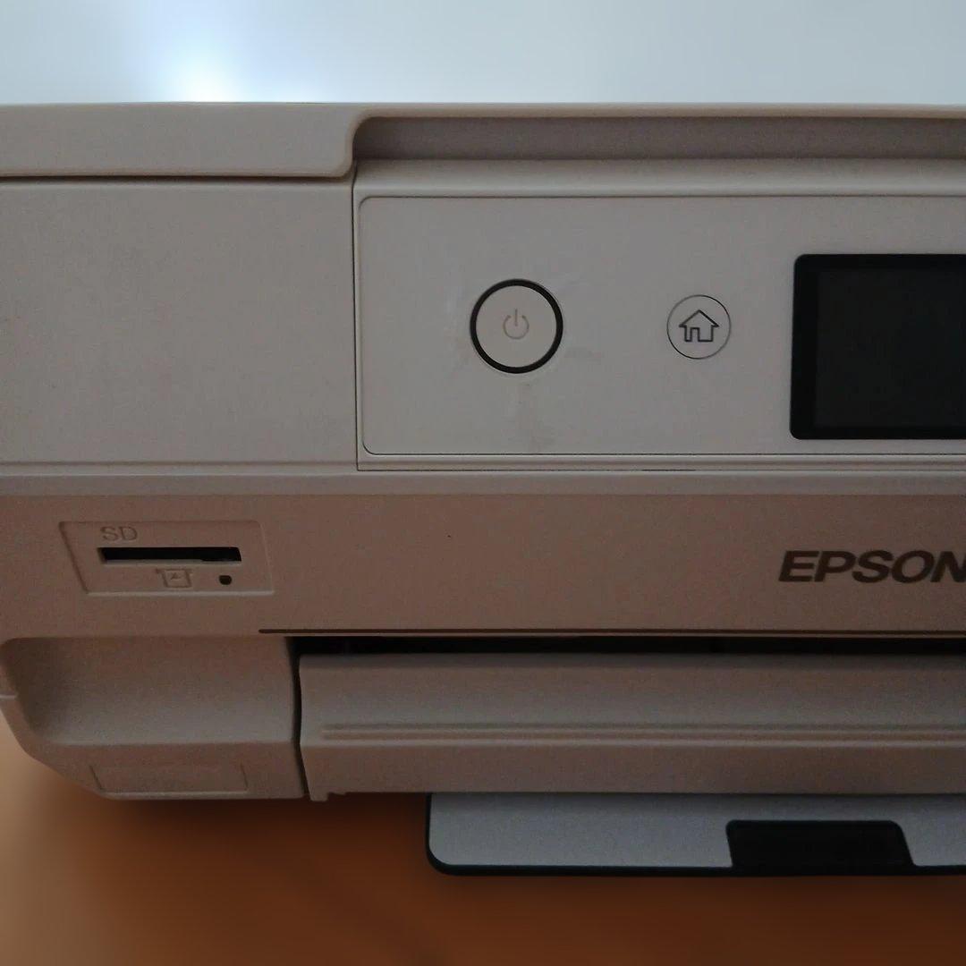EPSON EP-711A インクジェットプリンター ホワイト ジャンク - メルカリ