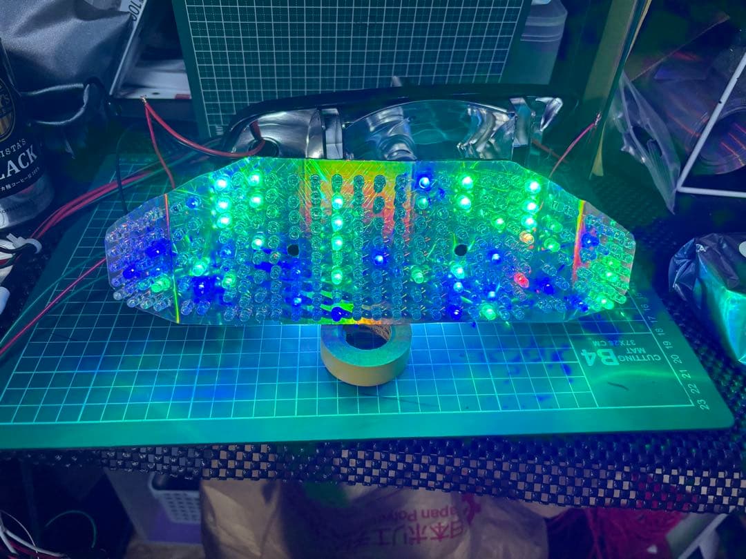 CBX400F専用RGB LEDテール 3点セット CBX400F テールランプ（LED