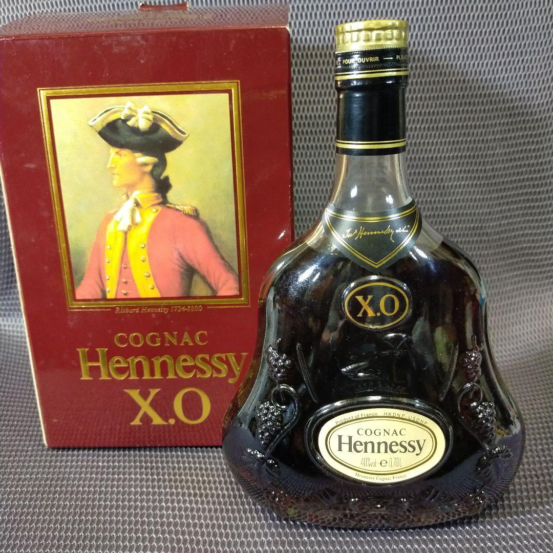 【希少古酒】Hennessy X.O.コニャック 40％700ml箱入金キャップ 希少古酒】Hennessy X.O.コニャック 40％700ml箱入金キャップ Hennessy
