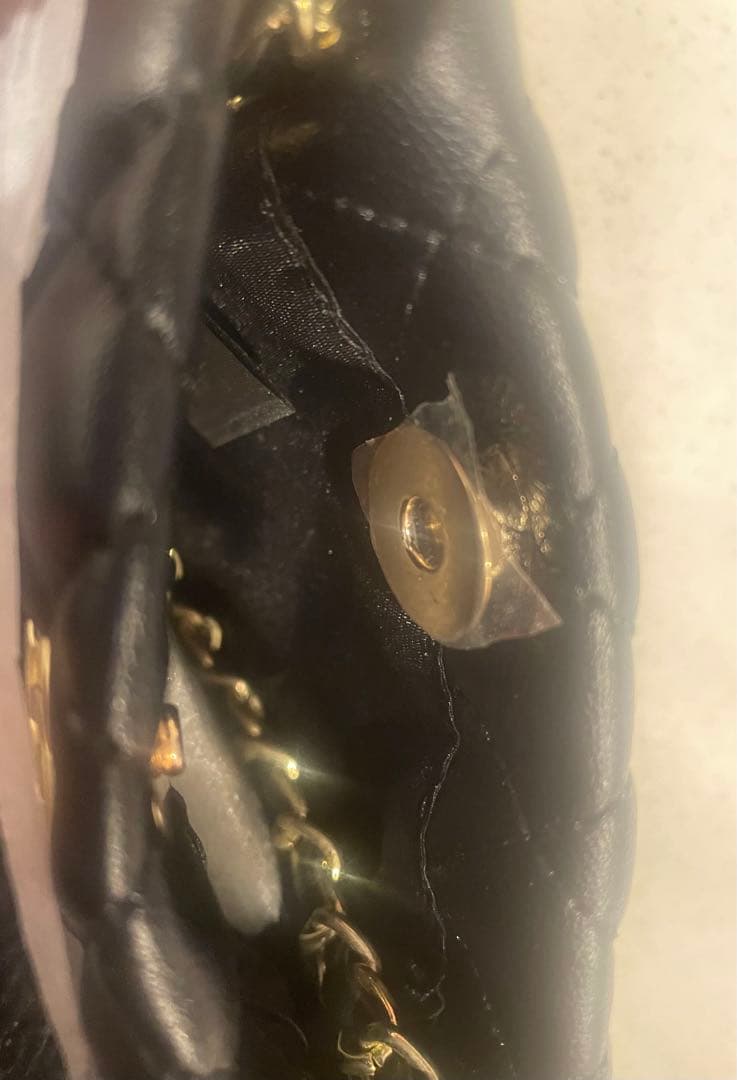 ゴールドチェーン✨新品未使用✨ショルダーバッグ ノベルティ✨