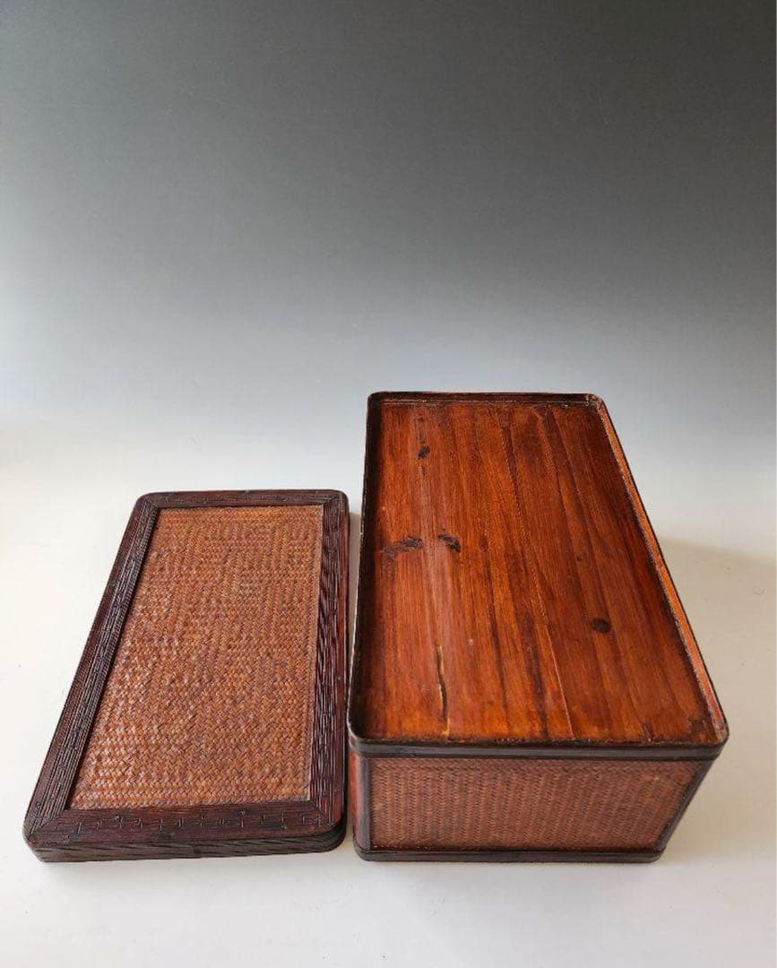 セール】煎茶道具 茶道具 提籃 ていらん 籠 煎茶 茶道具 箱 竹 箱無し