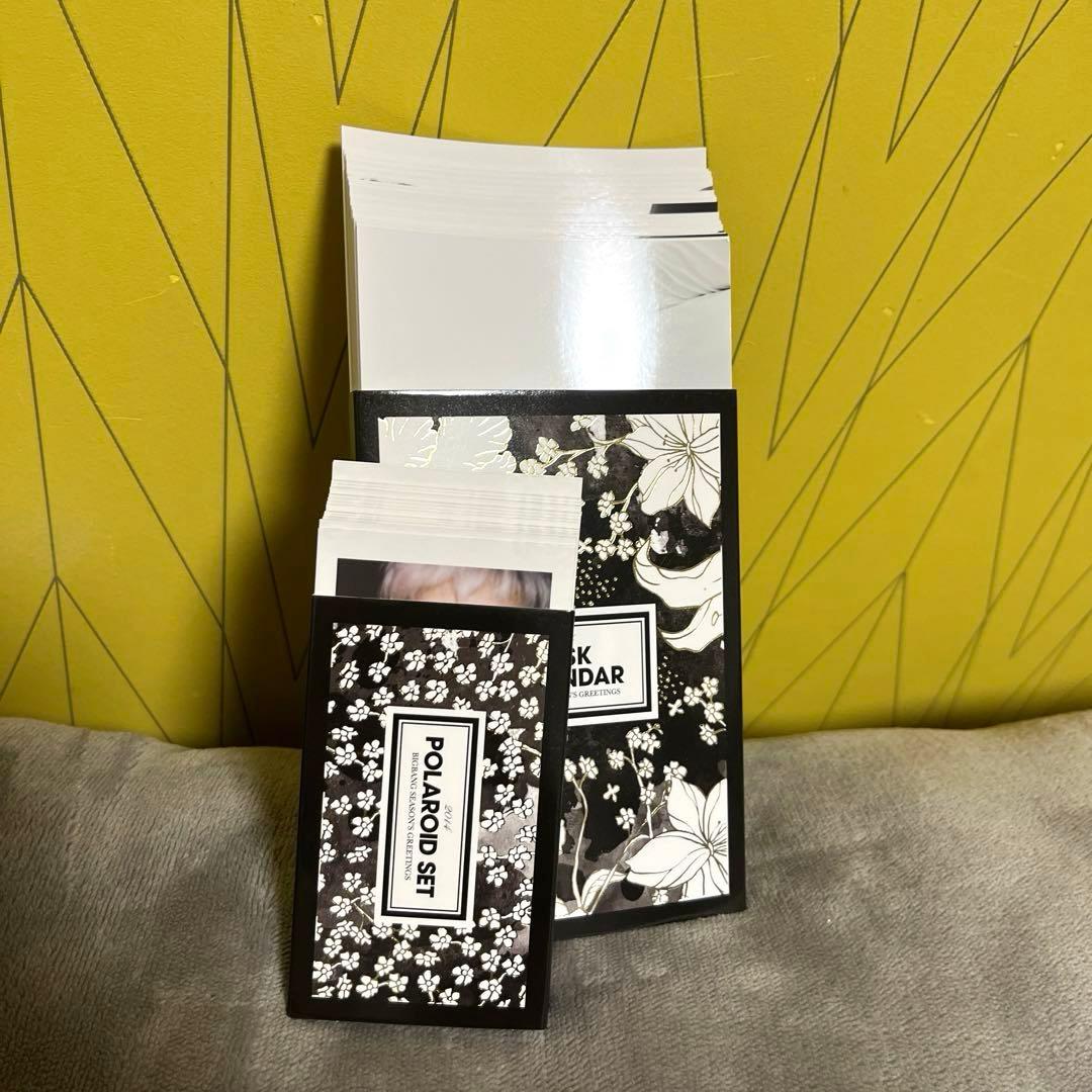 BIGBANG 直筆 SEASON'S GREETINGS カレンダー - メルカリ