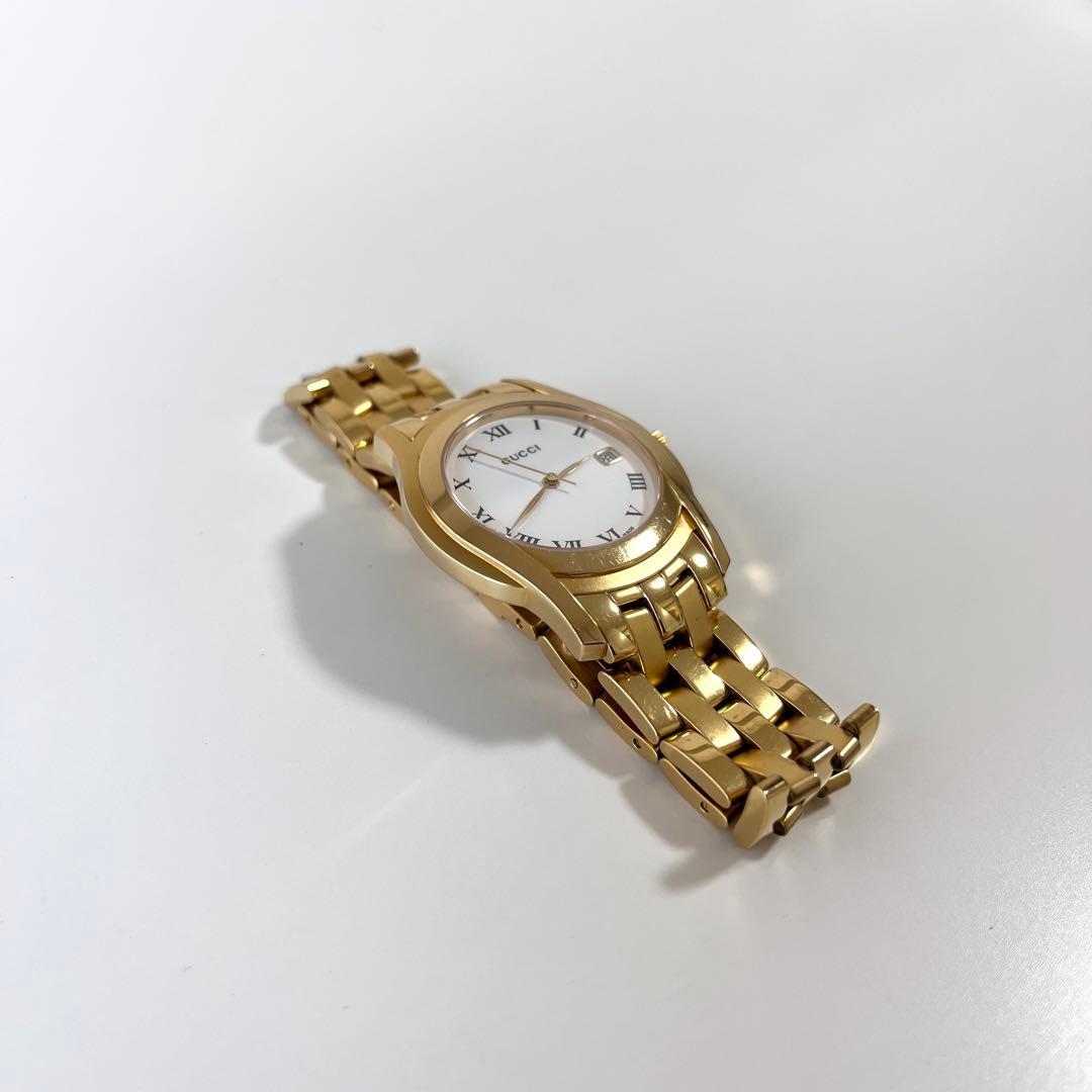 GUCCI グッチ 腕時計 5400M Gクラス ゴールド 美品 稼働