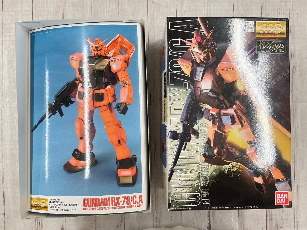 MG 1/100 RX-78/C.A キャスバル専用ガンダム 機動戦士ガンダム - メルカリ
