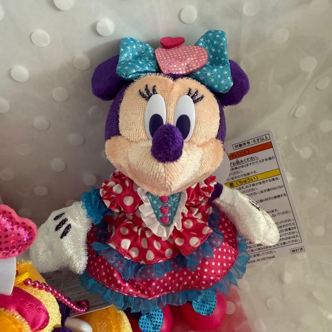 ミニー ミッキー プルート ぬいぐるみバッジ ファンダーランド