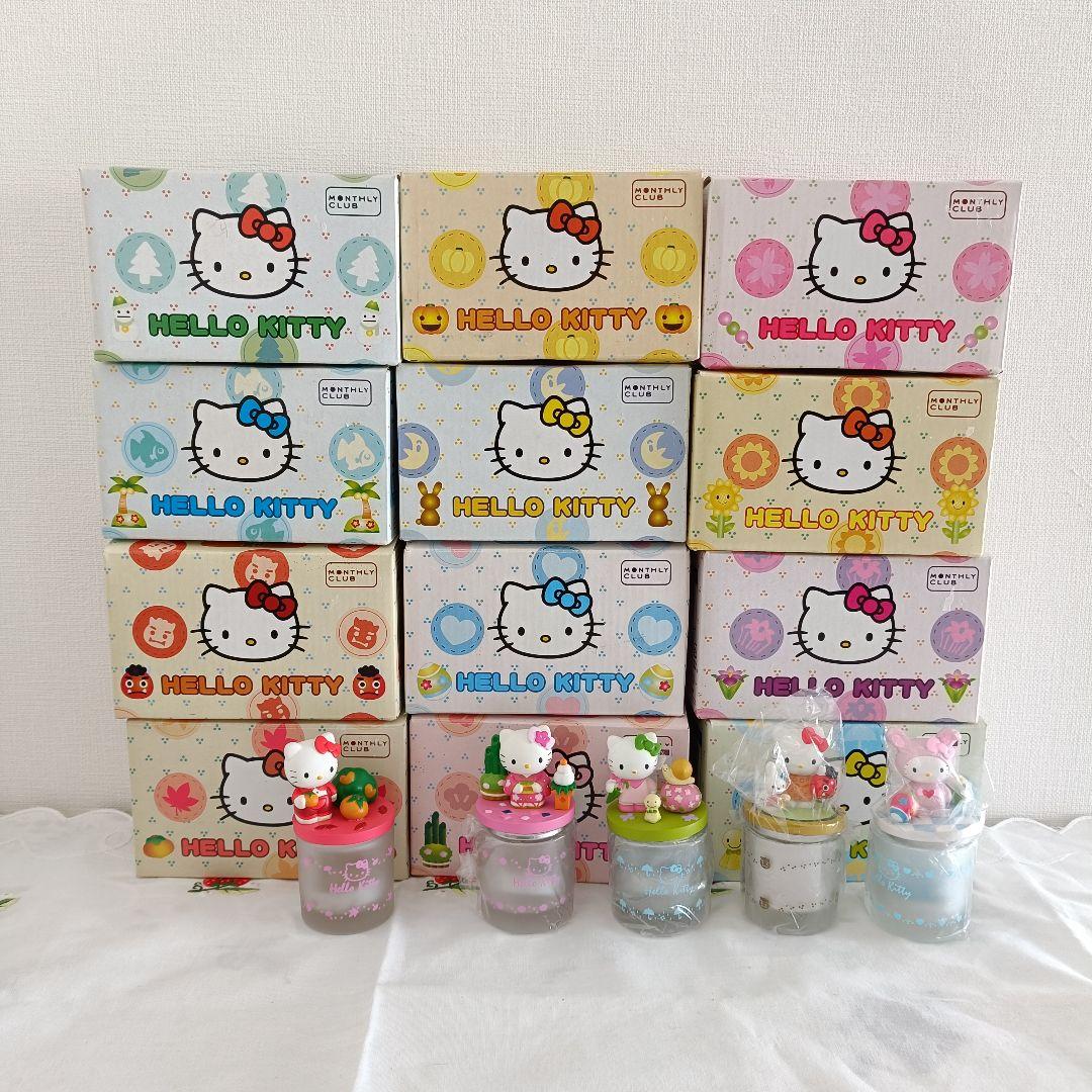 激レアベルメゾン キティ アロマキャンドル12種セットハローキティサン
