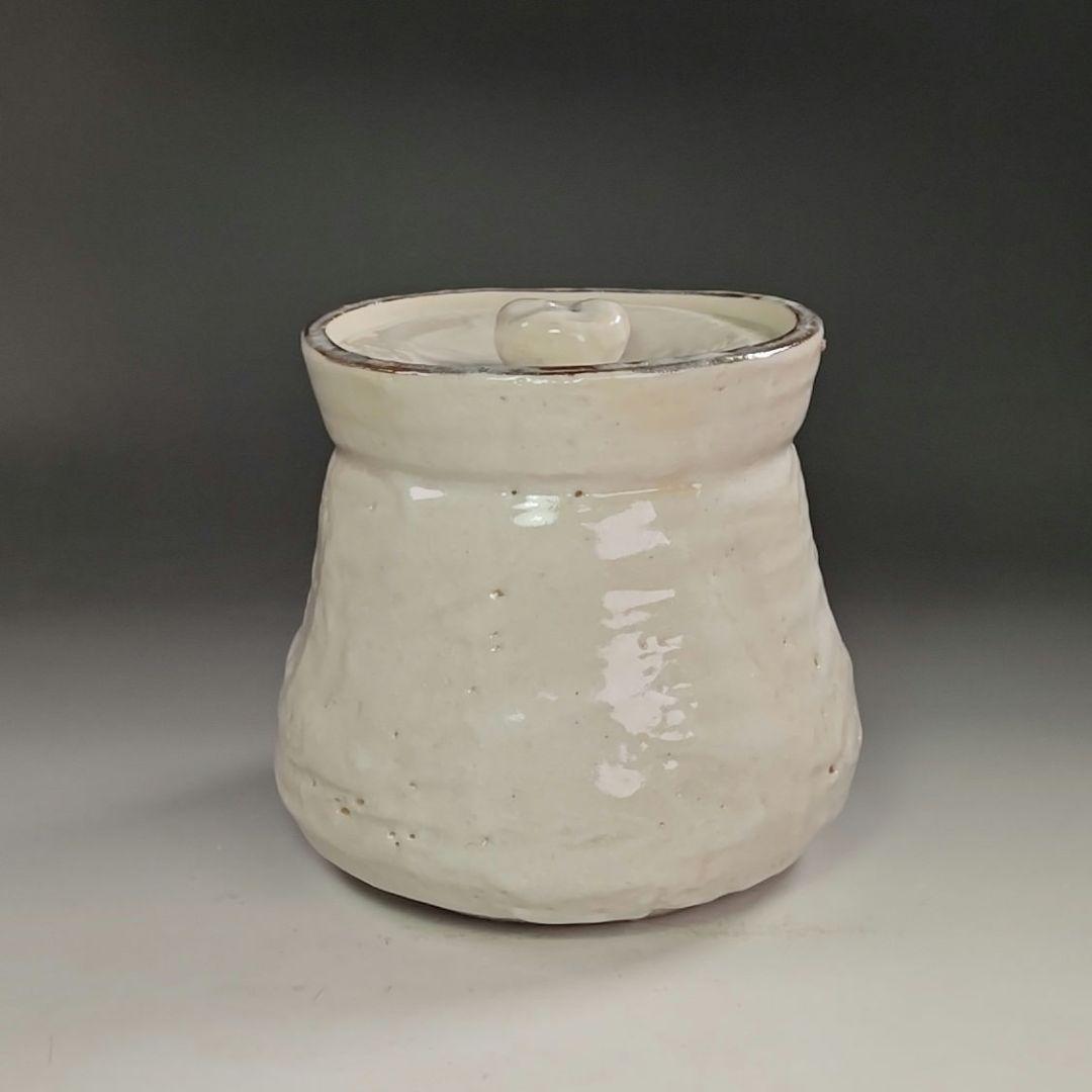 ウ263 水指『山口錠鉄作』『志野 水指 共箱』茶道具 - メルカリ