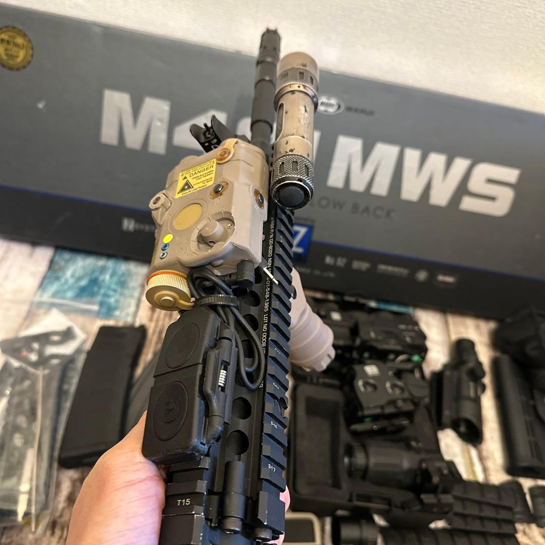 東京マルイのM4A1 MWS REAL GAS BLOW BACK ガスガン