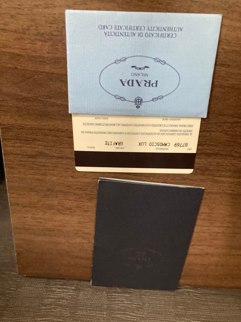 PRADA パーティーバッグ グレー