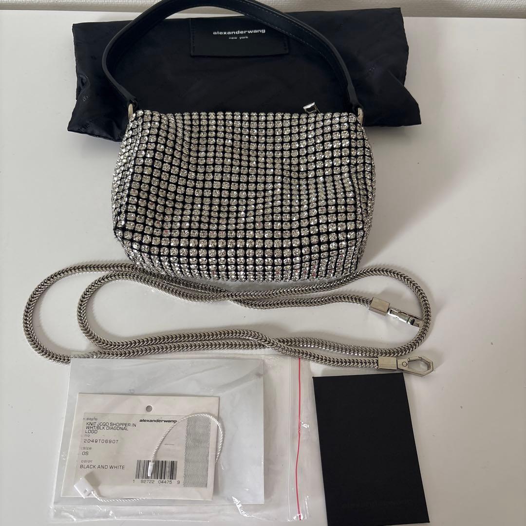Alexander Wang Wangloc ラインストーン クラッチバッグ