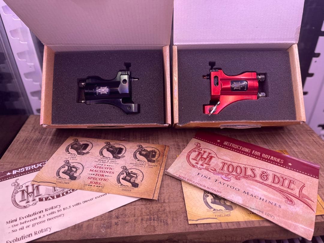 タトゥーマシン BY HM tattoo machine お得セット 和彫り