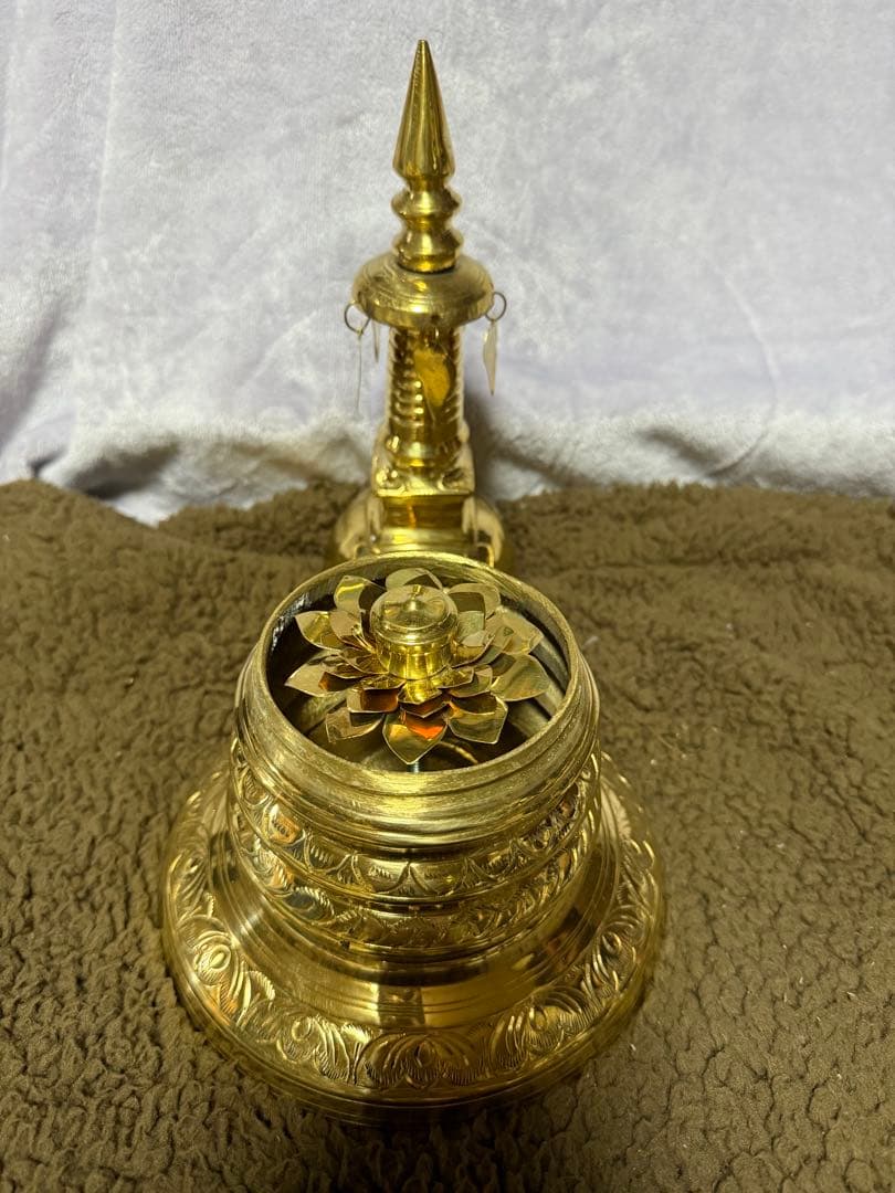 仏塔 仏舎利塔 ストゥーパ スリランカ製 期間限定品