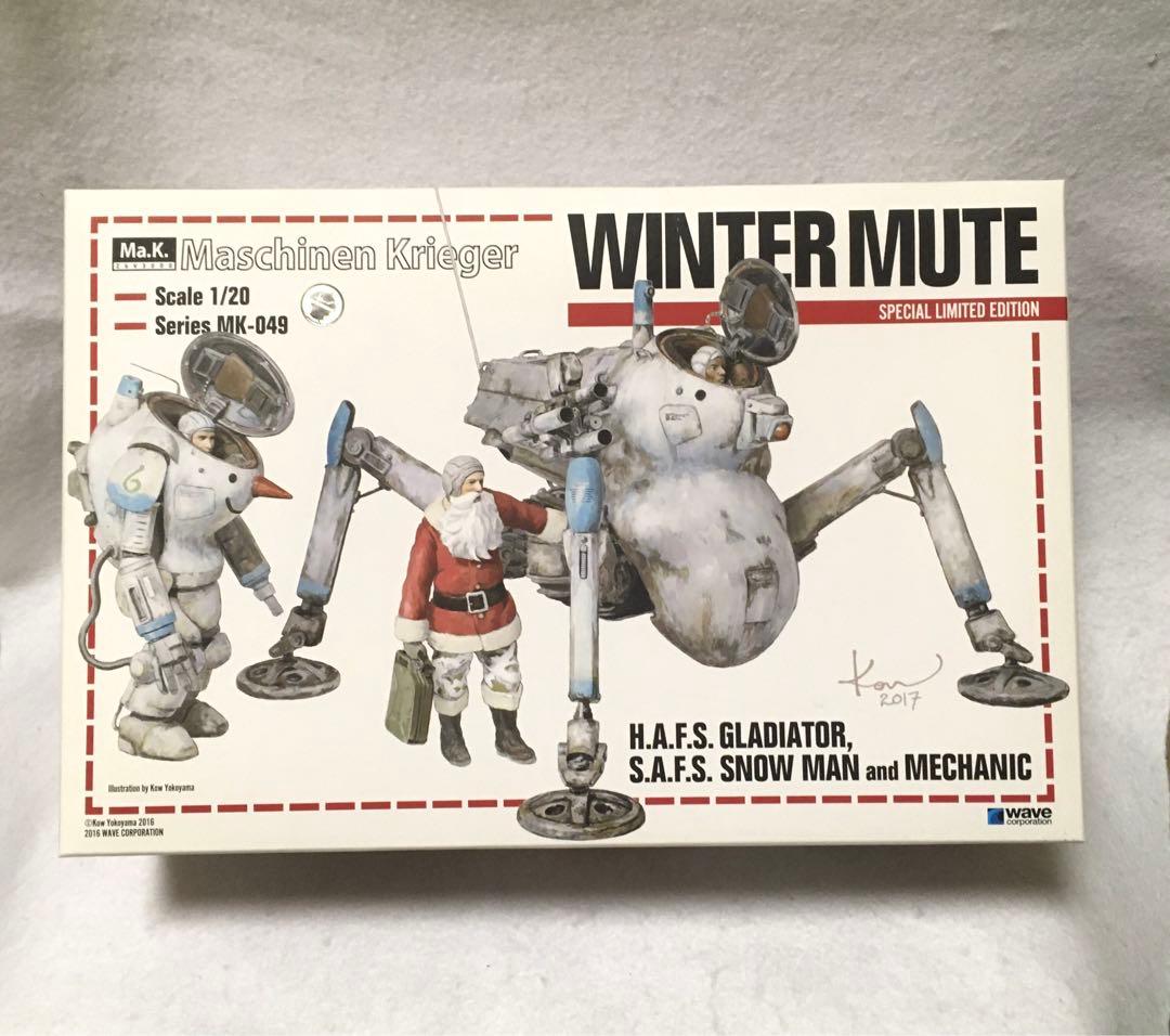 限定品 マシーネンクリーガー ウインター ミュート スノーマン