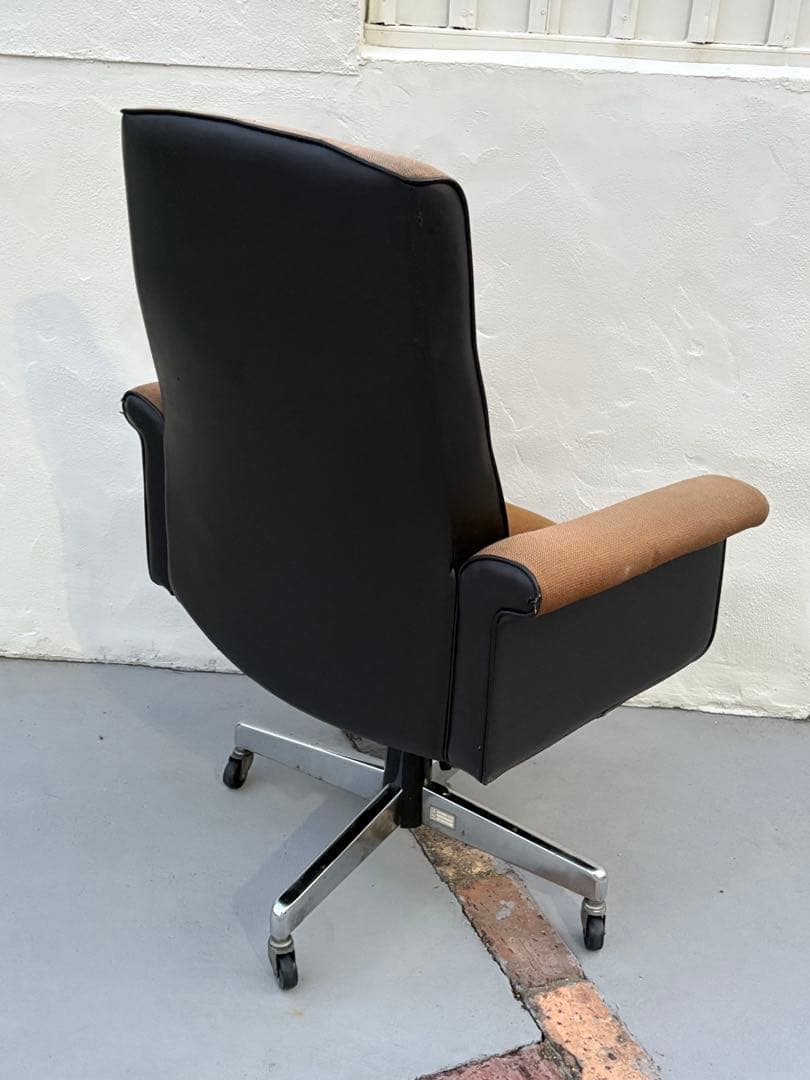 昭和レトロ ミッドセンチュリー デスクチェアPCチェア ゲーミング