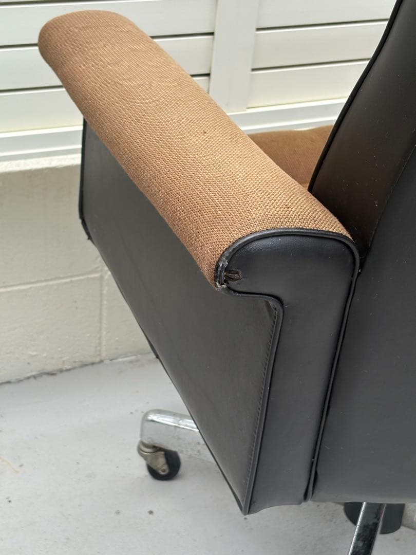 昭和レトロ ミッドセンチュリー デスクチェアPCチェア ゲーミング