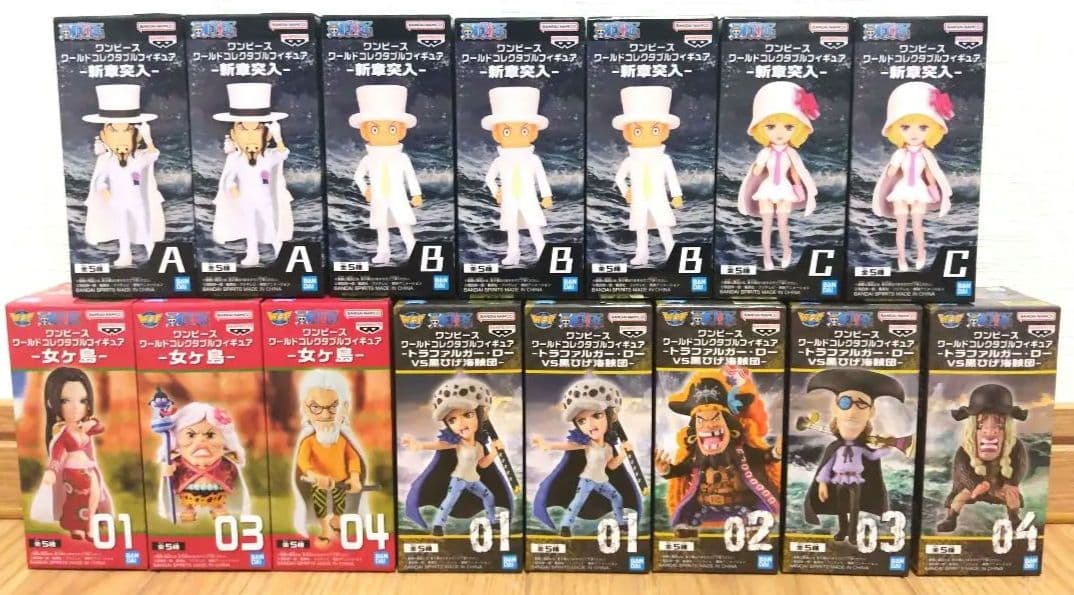 ワンピース ワールドコレクタブルフィギュア 計 87点 まとめ売り