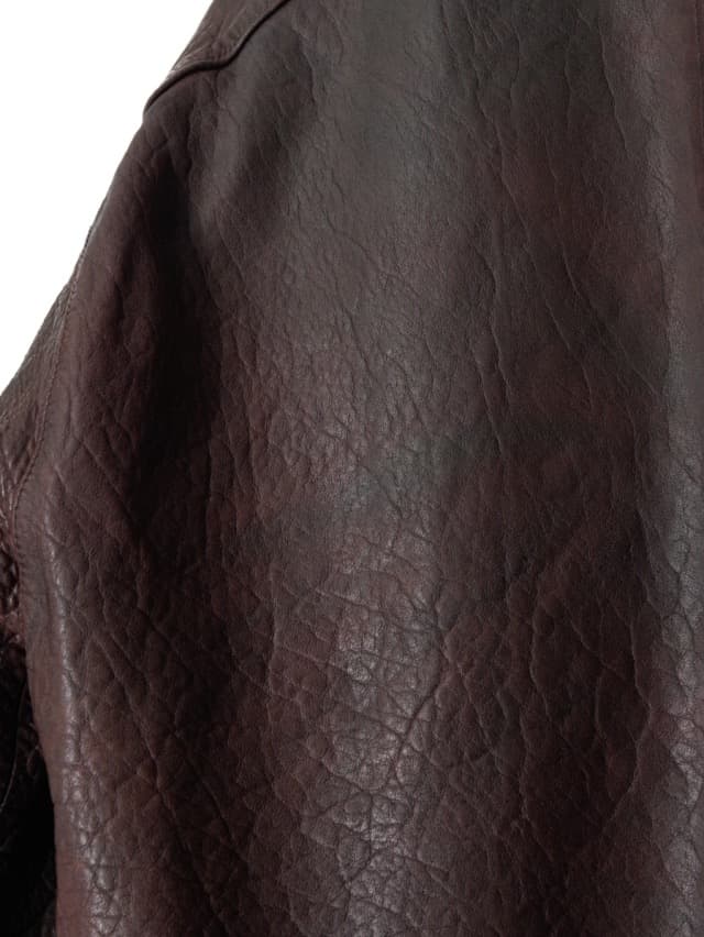 26ss ANCELLM LEATHER JACKET D.BRICK サイズ1 - メルカリ
