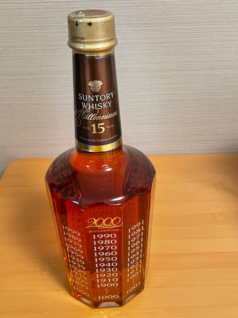 未開栓】サントリーウイスキー ミレニアム15年