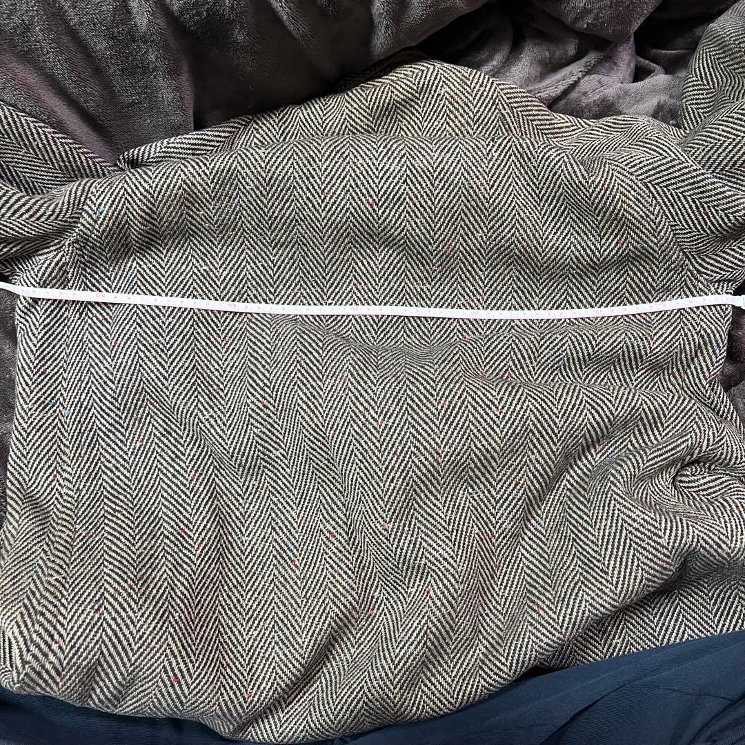 40s french vintage ドネガルツイード コート リバーシブル