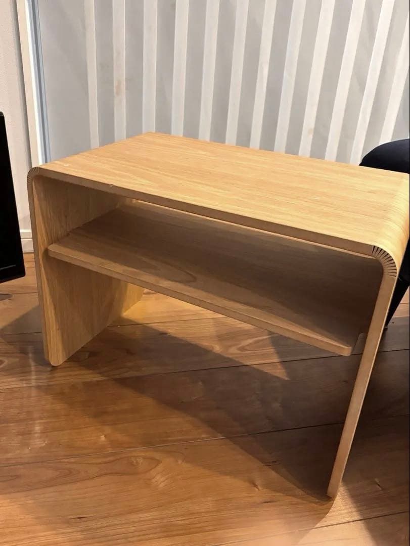 ま*け様 KEYUCA 曲げ木 サイドテーブルの通販はau PAY マーケット