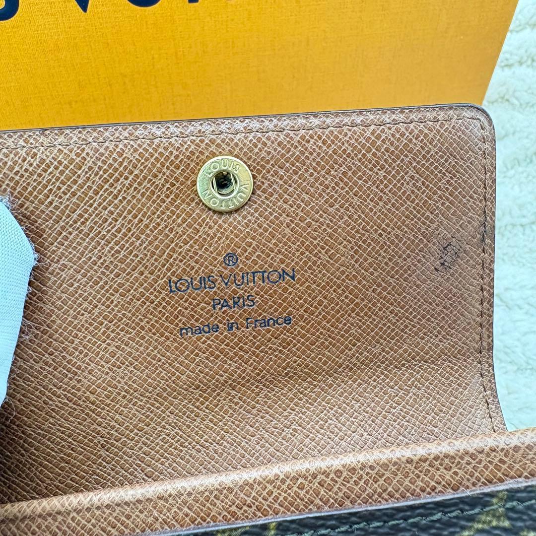 ルイヴィトン　モノグラム　ポルトモネ　プラ　ケース　M61930