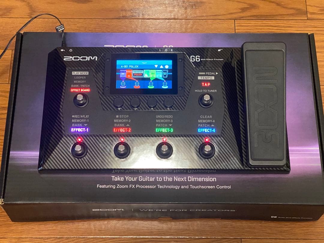 【週末限定価格】ZOOM G6 マルチエフェクター