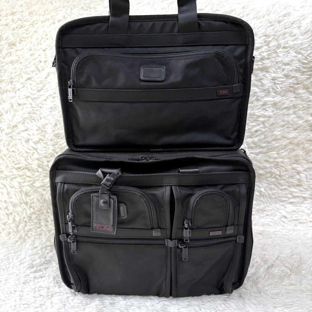 美品】TUMI ALPHA キャリーバッグ 26103DH 5点セット 美品】TUMI ALPHA
