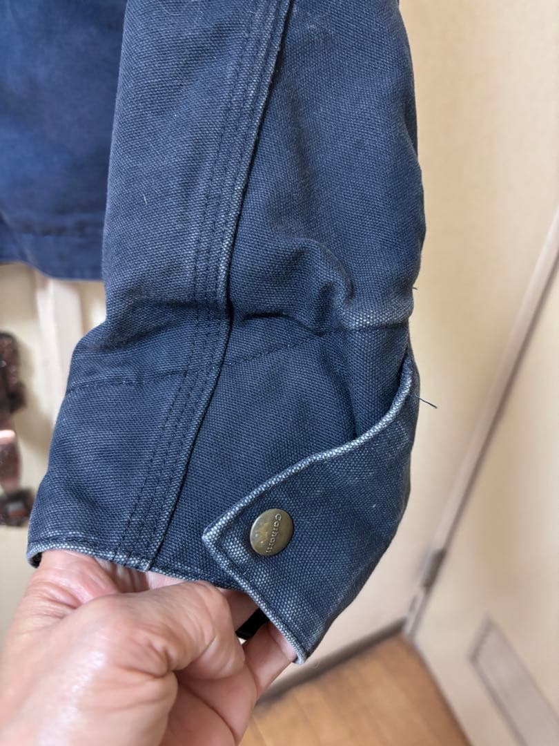 カーハート　デトロイトジャケット　企業ロゴ　バドワイザー