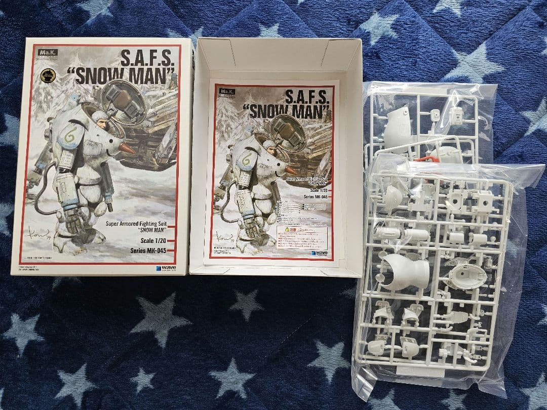 新品未使用 マシーネンクリーガープラモ S.A.F.S. スノーマン