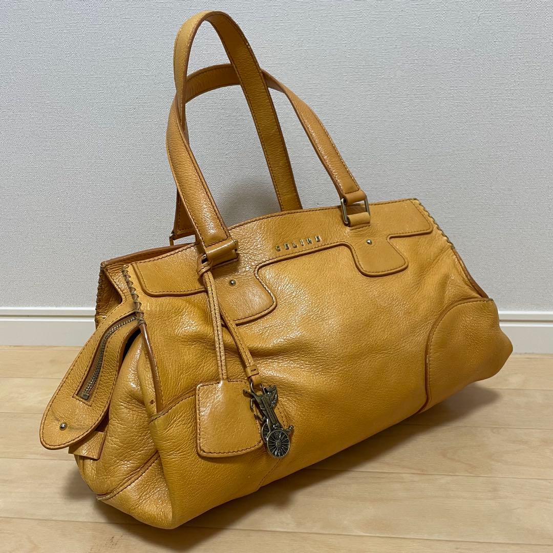 ■ CELINE（セリーヌ）良品 / レザー / ハンドバッグ/ ブラウン系