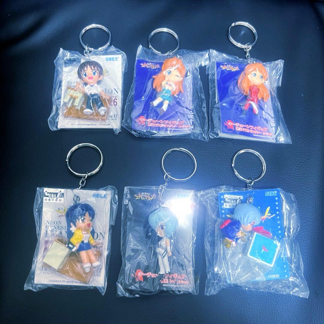 キーチェーンフィギュア エヴァンゲリオン - メルカリ