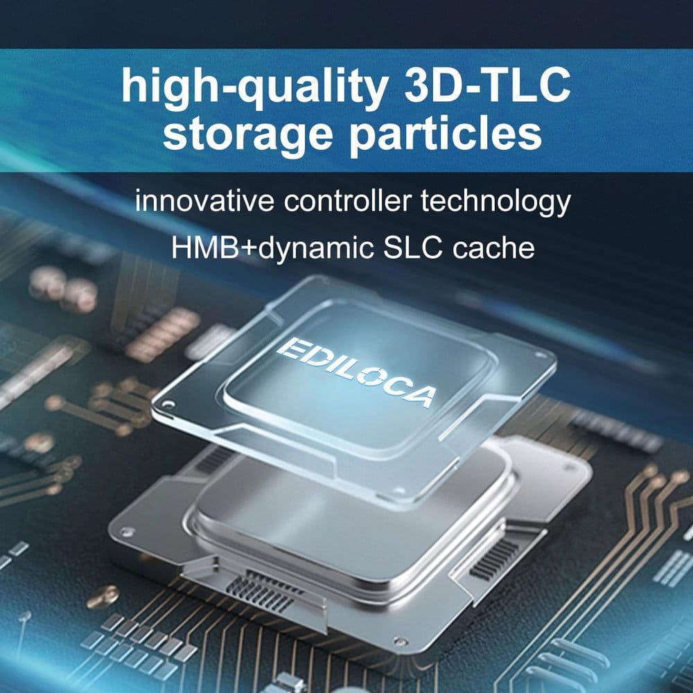 新品2個セット 4TB SDD EDILOCA EN870