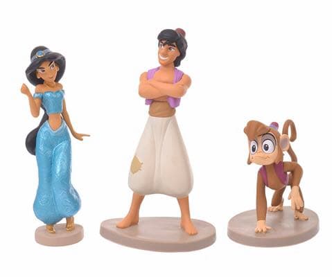 新品☆Disney ディズニー アラジン フィギュアセット ディズニープリンセス